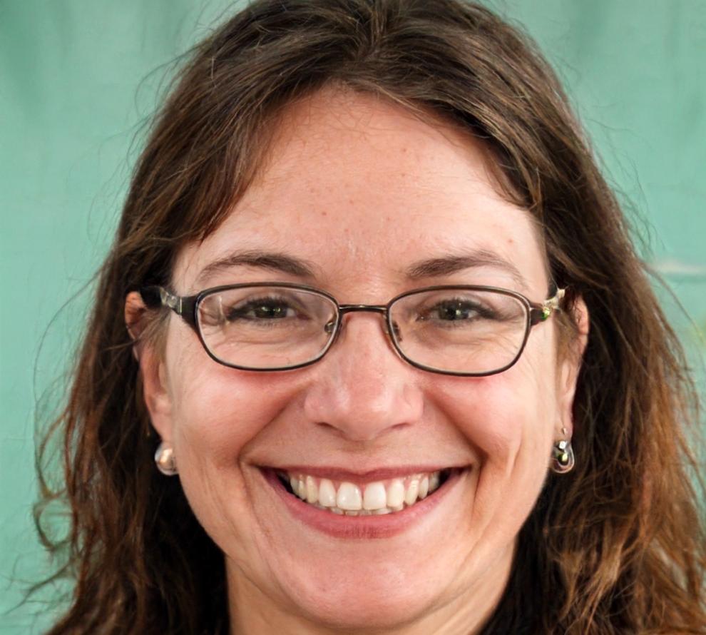 Tutorin Saskia Möller in Beratungssituation